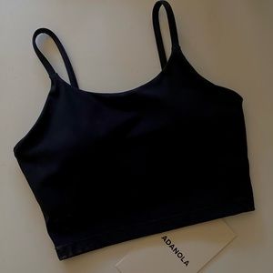 Adanola Tank Bra XS Black